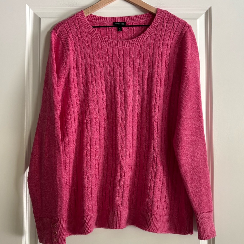 Talbots Women’s Pink Sweater